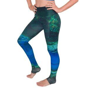 Waterlust Mermaid Camo Leggings - Small